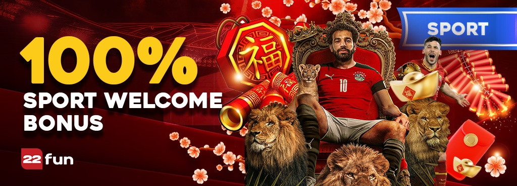 100% SPORTSBOOK WELCOME BONUS